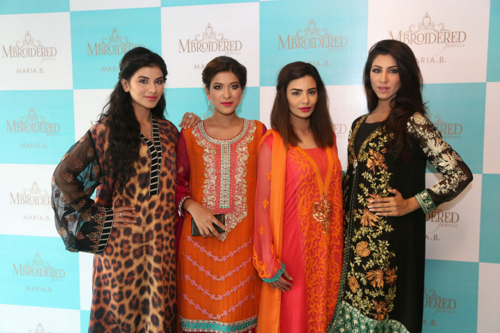 MARIA.B. introduces Pakistan’s first designer embroidered silk brand: Mbroidered