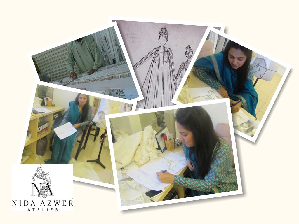 The Nida Azwer atelier to showcase “The Arabesque collection” at Fashion Pakistan Week 2014