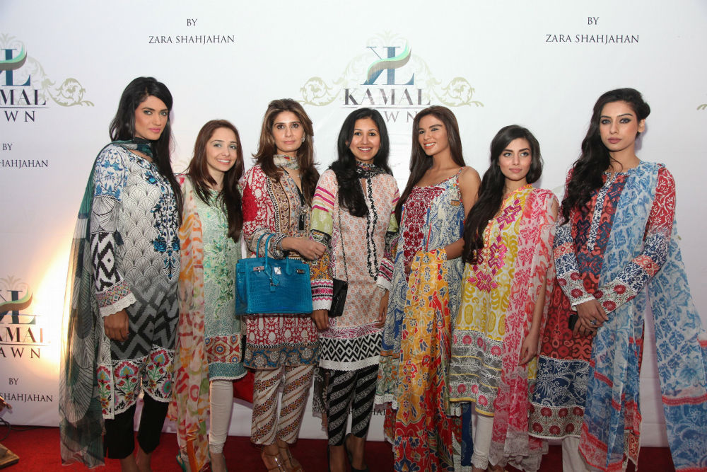 Kamal Lawn by Zara Shahjahan 2014 launched in Lahore!