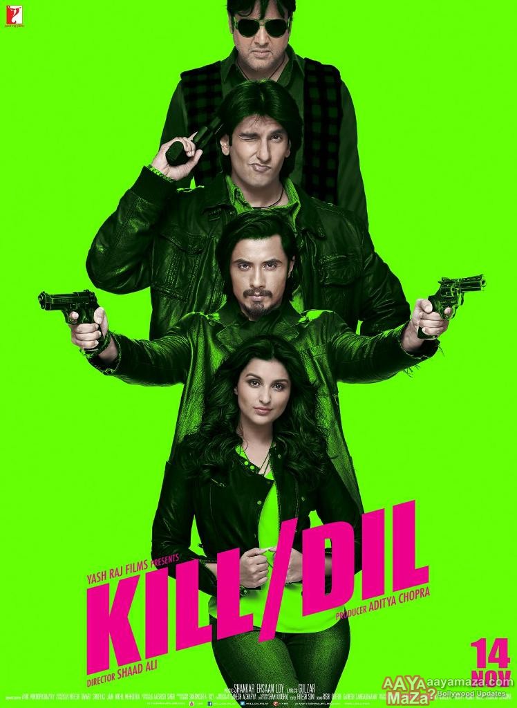 Ali Zafar in ‘Kill Dil’ Indian Movie | Trailer & Title Song | Release Date: 14 November 2014