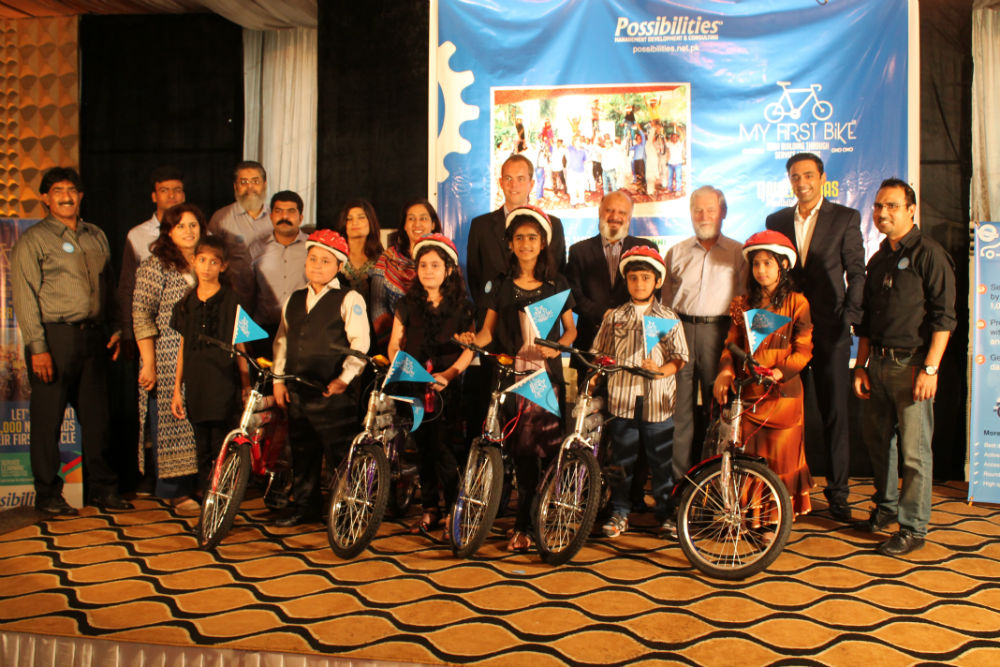 Possibilities collaborated with Carmudi Pakistan and Roshni Homes Trust to present ‘My First Bike’