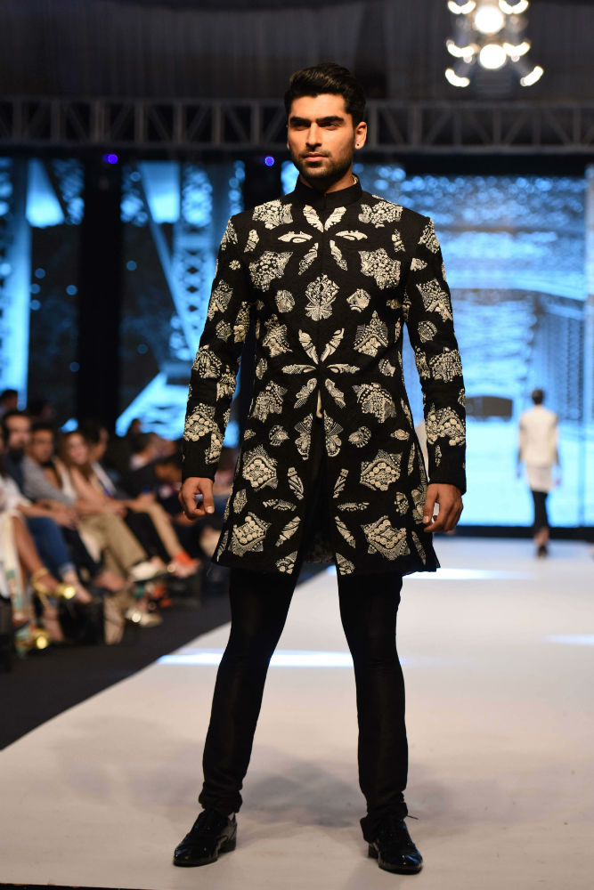 Adnan Pardesy showcased his new collection “Labyrinth” at FPW 2014
