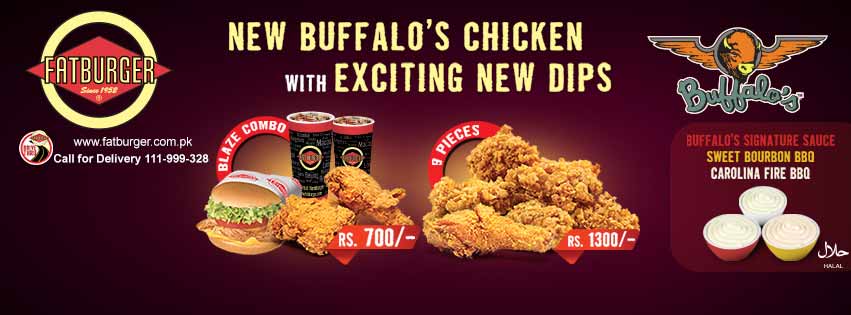Fatburger Introduces Buffalo’s Chicken Exclusively in Pakistan