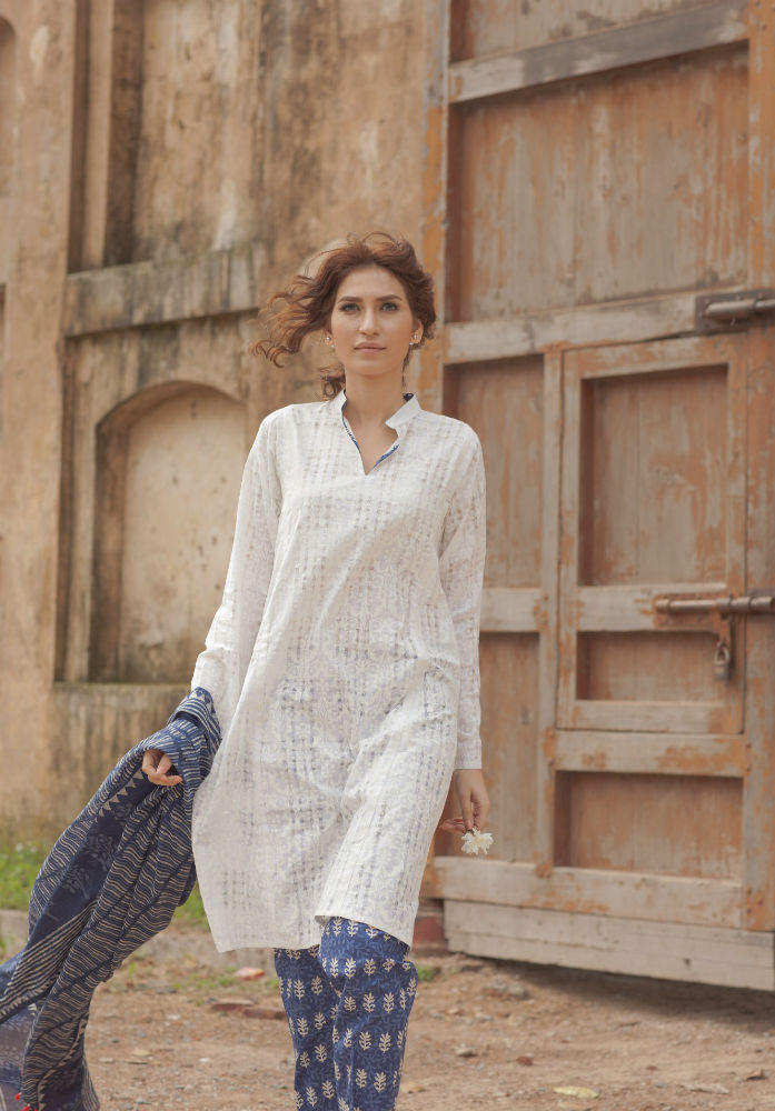 Pakistan's iconic ready-to-wear clothing brand GENERATION launched Spring/Summer '15 Collection: Indigo Dreams -