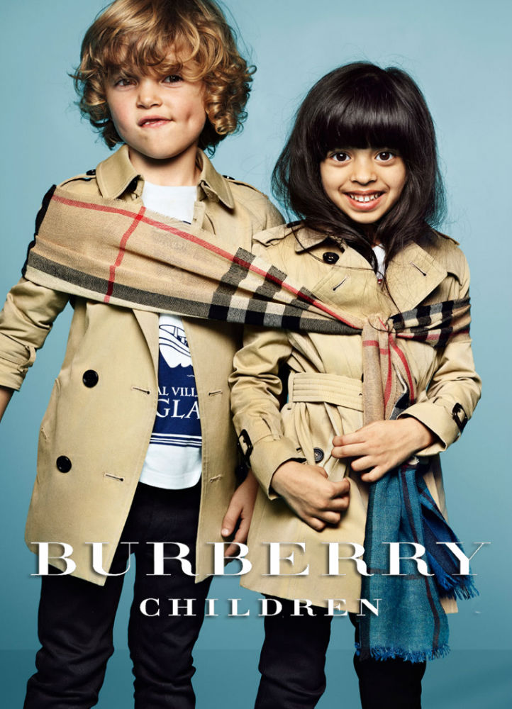 5 year old Pakistani Laila Naim selected for Burberry Campaign
