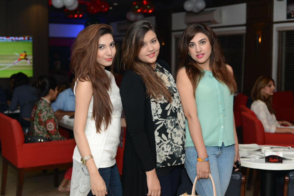 Cafe Barbera Lahore Hosts Pizza Party