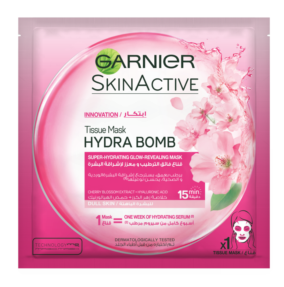 Garnier Skin Active launches Hydra Bomb Tissue Masks and calls on ...